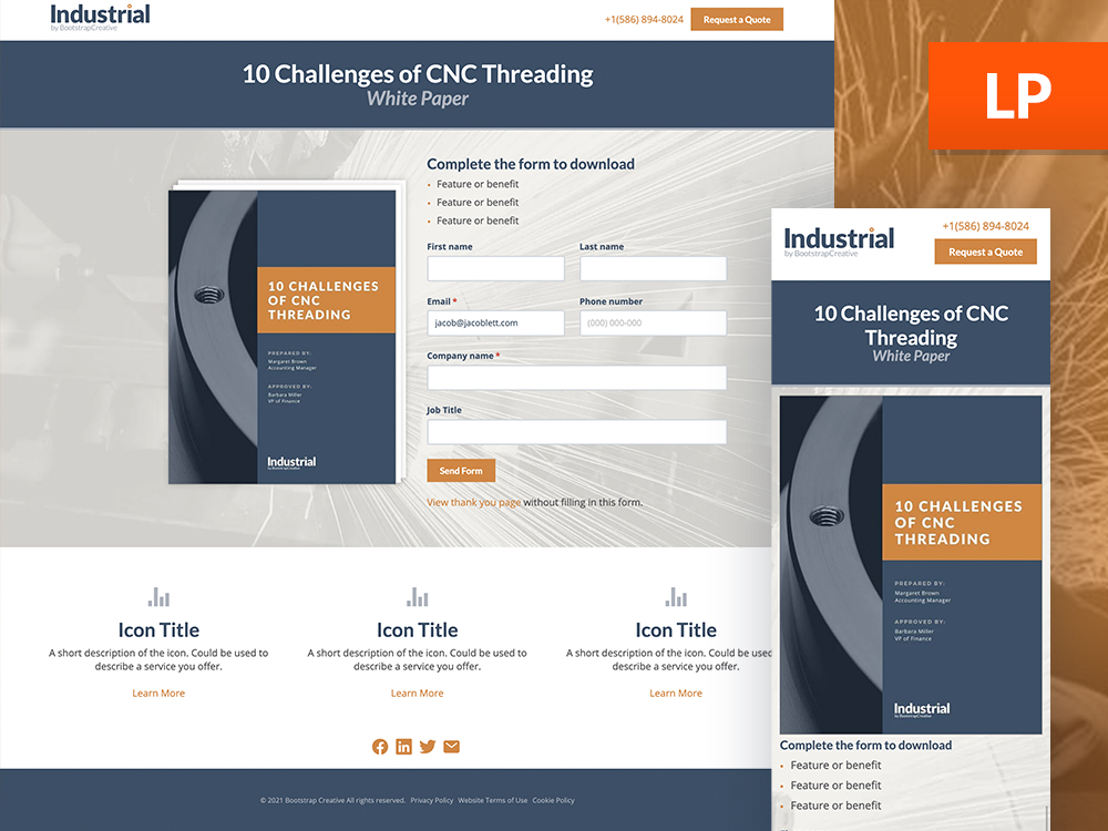 industrial-hubspot-lead-magnet-landing-page-theme-bootstrap-creative
