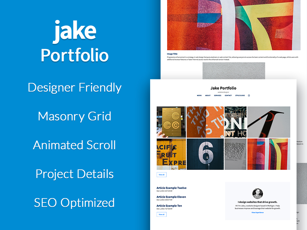 Getting Started with the Jake Portfolio HubSpot Theme HubSpot Themes ...
