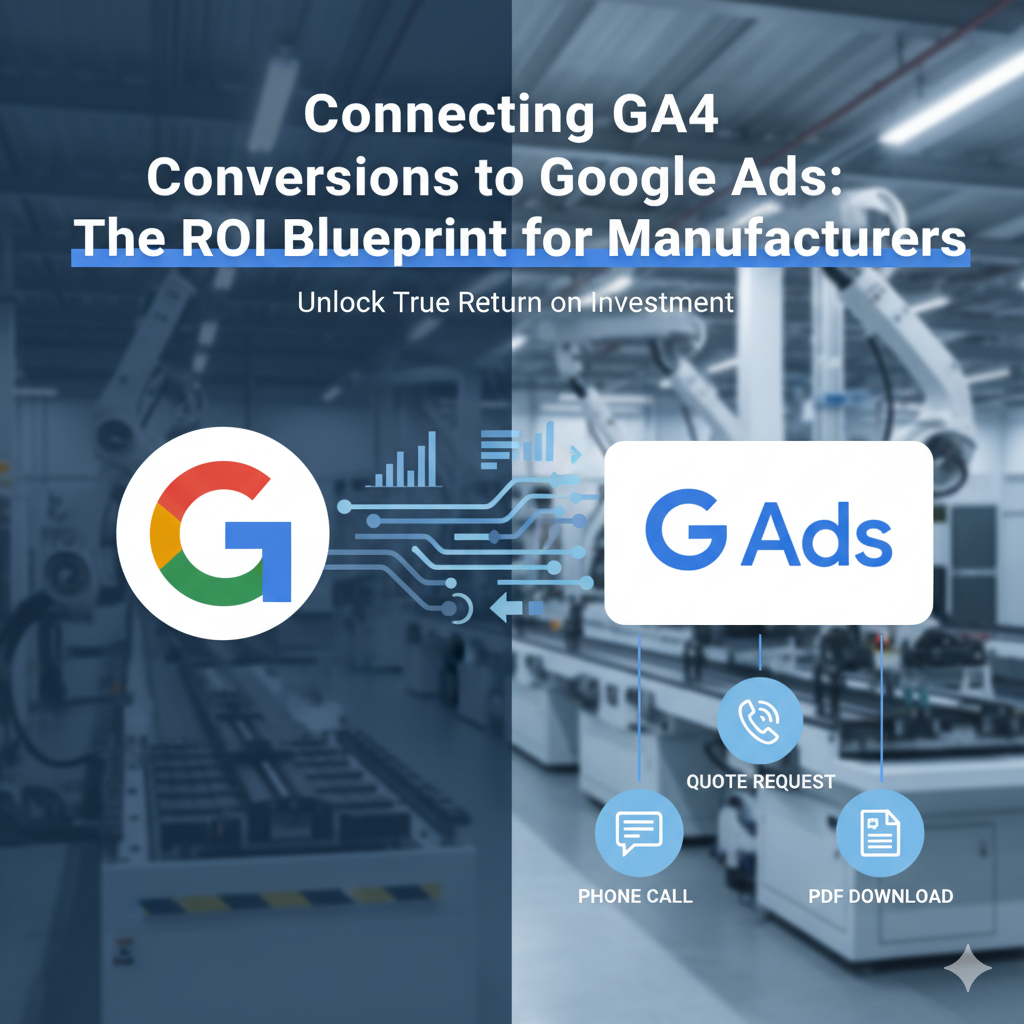 How Google Ads Uses GA4 Conversions to Manufacturers More Customers